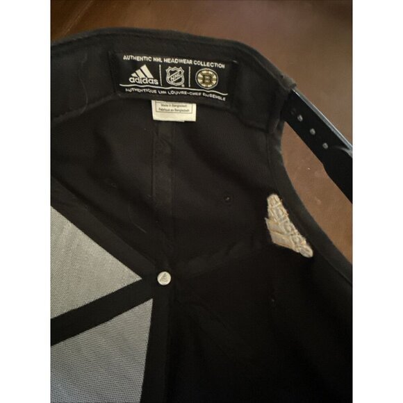 Boston Bruins Hat Cap Snapback Black NHL Adidas Hockey OSFA. New. - Picture 6 of 8